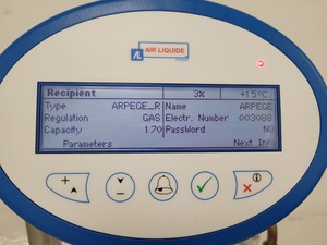 Thumbnail image of CryopAL Arpege 170 Air Liquide Liquid Nitrogen Cryogenic Storage Dewar Lab