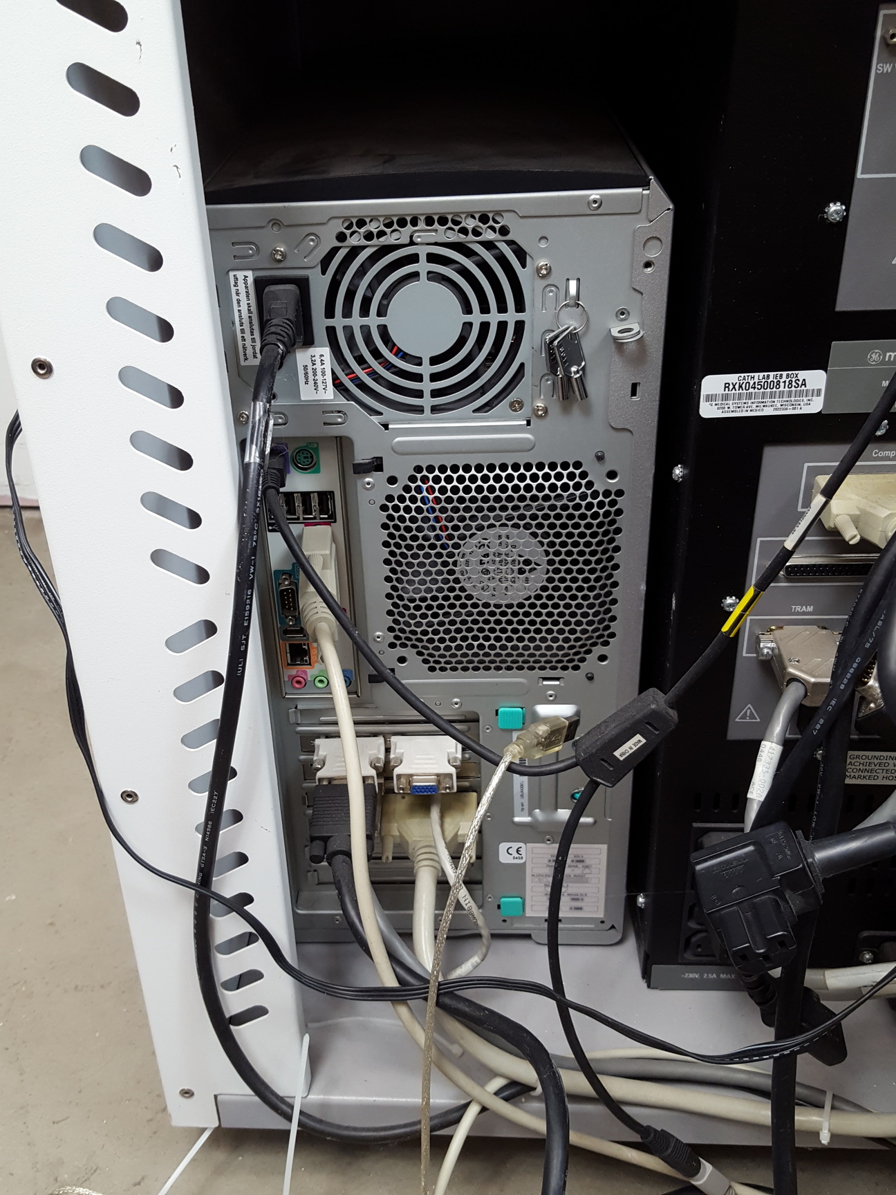 Image of GE Medical Systems Mac-Lab IT Hemodynamic Recording Cardiology System lab
