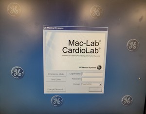 Thumbnail image of GE Medical Systems Mac-Lab IT Hemodynamic Recording Cardiology System lab