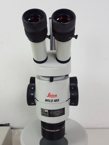 Thumbnail image of Leica M8 WILD Stereo Zoom Laboratory Microscope with 464 Power Supply Lab