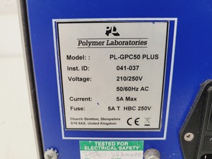 Thumbnail image of Varian Polymer Laboratories PL-GPC50 PLUS Integrated GPC/SEC System Lab