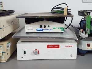 Thumbnail image of 9 x Platform Shakers - Orbital, Rockers, Mixers Lab, Denley Job Lot Laboratory