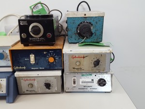 Thumbnail image of 17 x Laboratory Magnetic Stirrers - Gallenkamp, Stuart, Fisher Grant Lab Job Lot