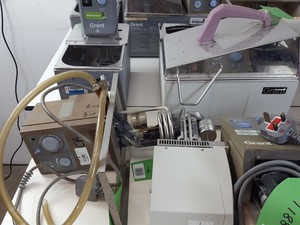 Thumbnail image of 12 x Grant Laboratory Water Baths & Stirrers - ZD, VF, KA, KM, GA100 Lab Job Lot