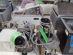 Thumbnail image of 12 x Grant Laboratory Water Baths & Stirrers - ZD, VF, KA, KM, GA100 Lab Job Lot