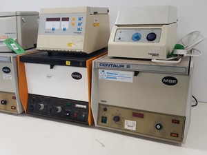 Thumbnail image of 6 x Benchtop Centrifuges - MSE Centaur 2, Heraeus Biofuge A, Eppendorf 5415 Lab