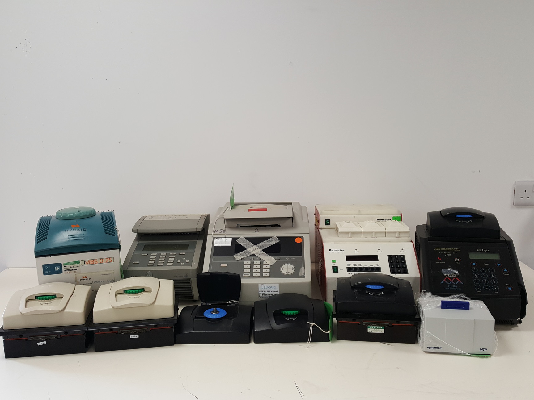 Image of 11x PCR Thermal Cyclers & Alpha Blocks - Applied BioSystems, MJ Lab Job Lot