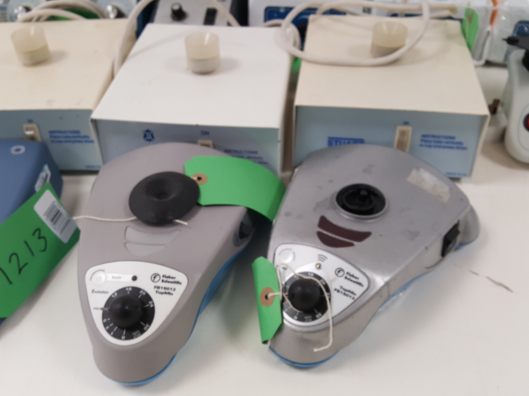 Image of 18 x Laboratory Vortex Mixers - Fisherbrand Fisher Scientific, Stuart, Grant Lab