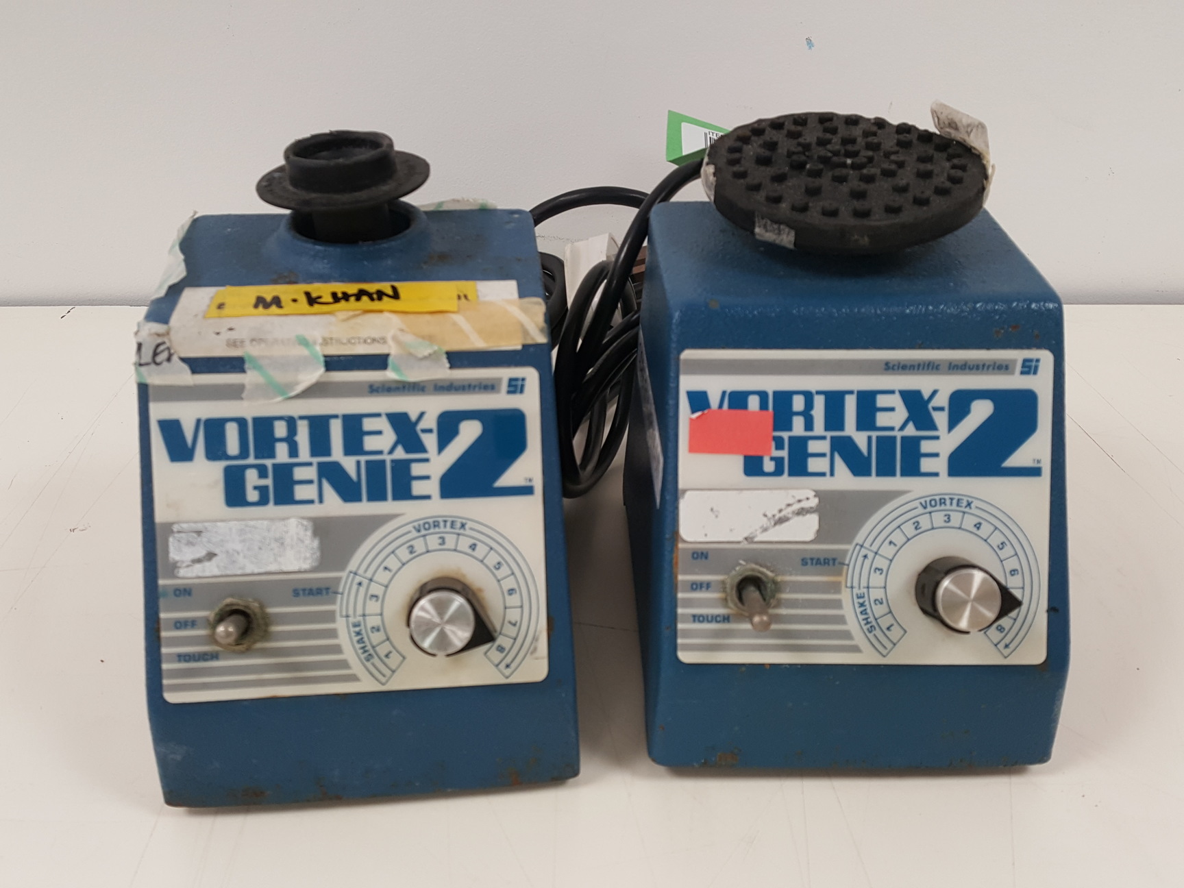 Image of 18 x Laboratory Vortex Mixers - Fisherbrand Fisher Scientific, Stuart, Grant Lab