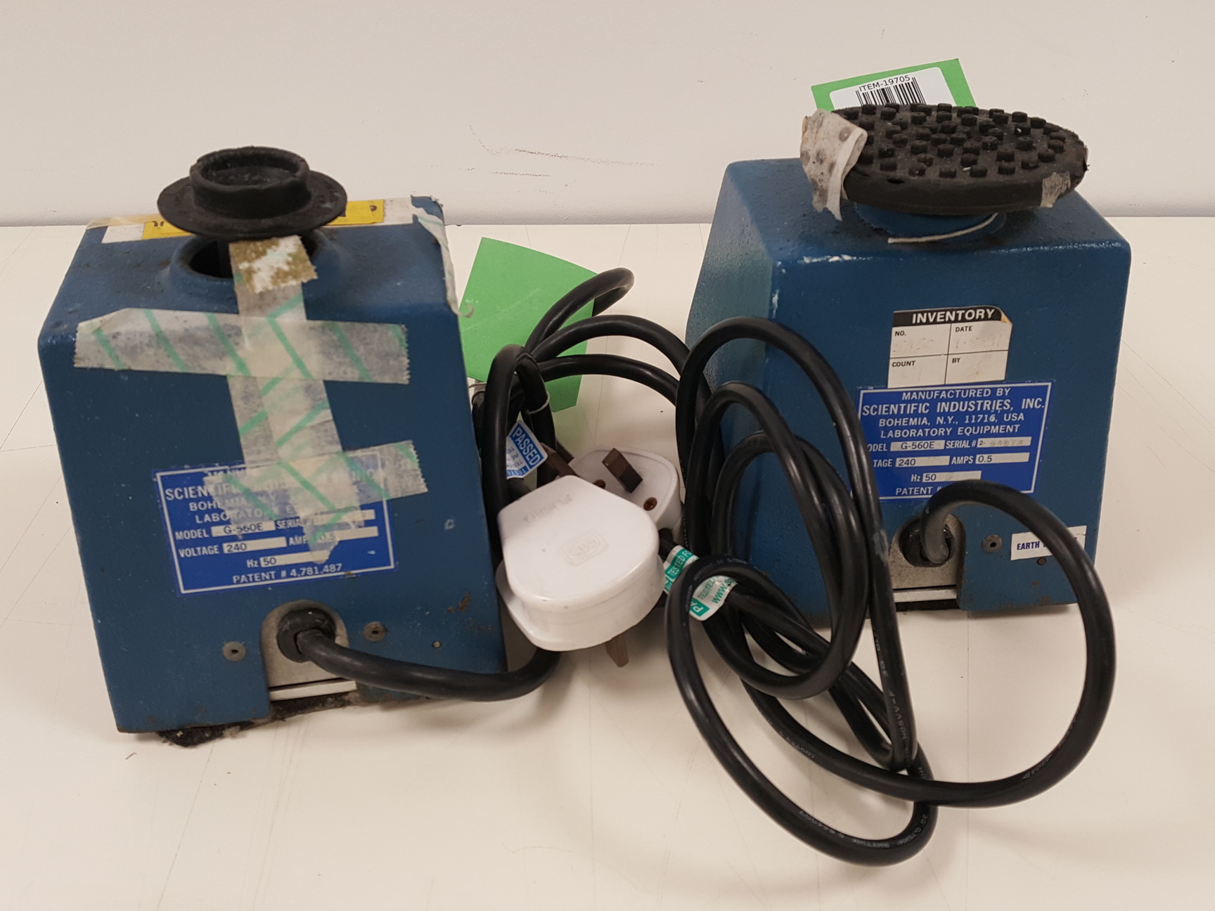 Image of 18 x Laboratory Vortex Mixers - Fisherbrand Fisher Scientific, Stuart, Grant Lab