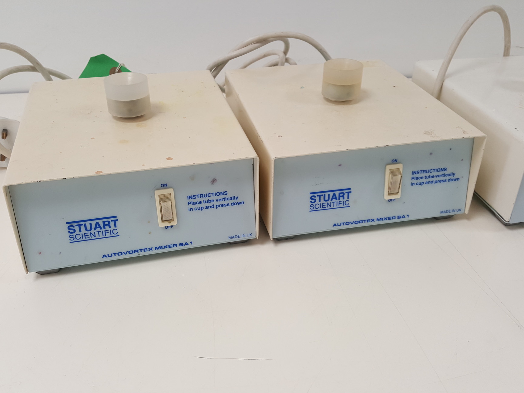 Image of 18 x Laboratory Vortex Mixers - Fisherbrand Fisher Scientific, Stuart, Grant Lab