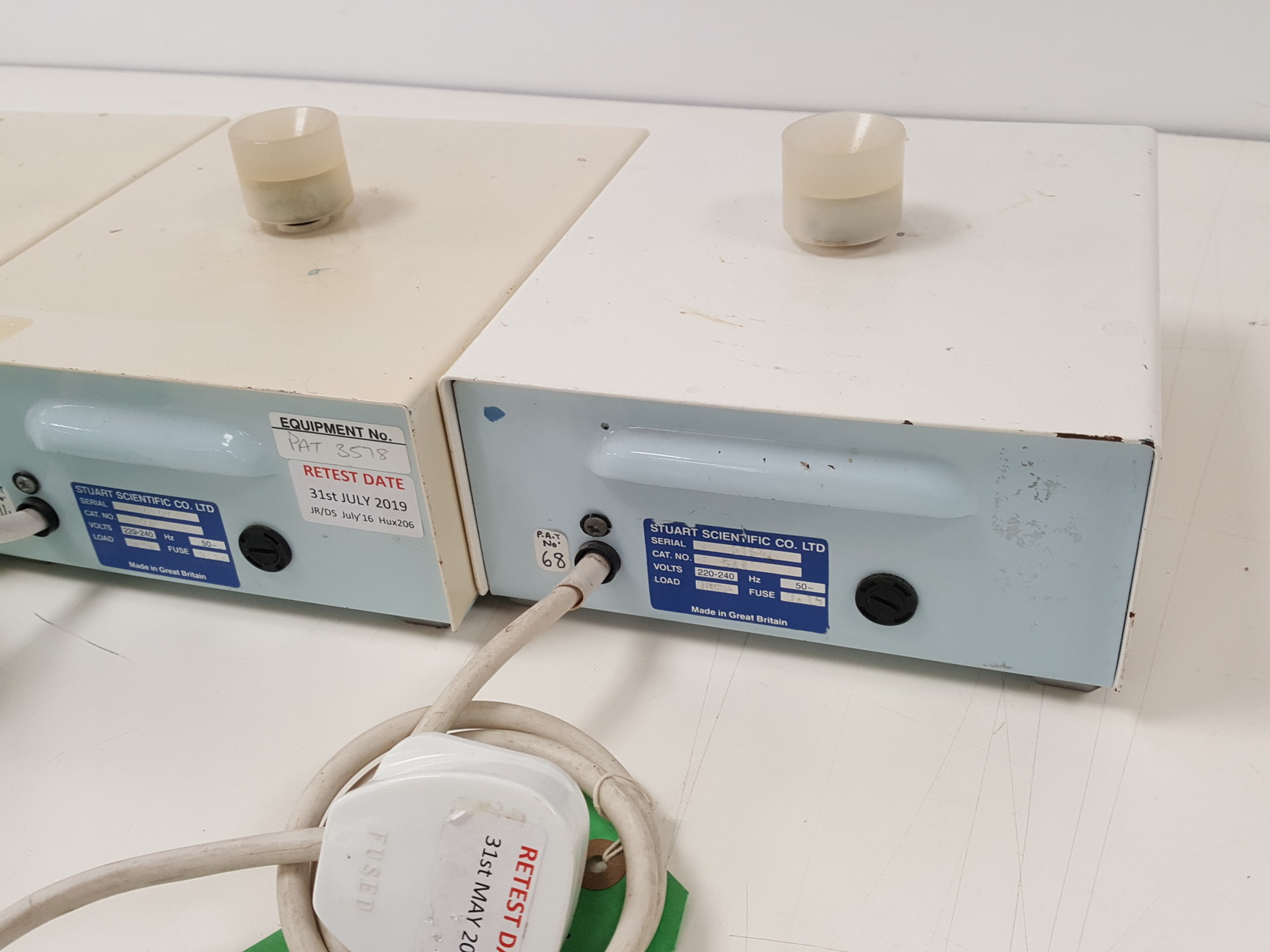 Image of 18 x Laboratory Vortex Mixers - Fisherbrand Fisher Scientific, Stuart, Grant Lab