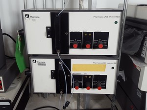 Thumbnail image of 20 x Pharmacia Biotech FPLC- Pumps, Power Supplies, Fraction Lab Job Lot