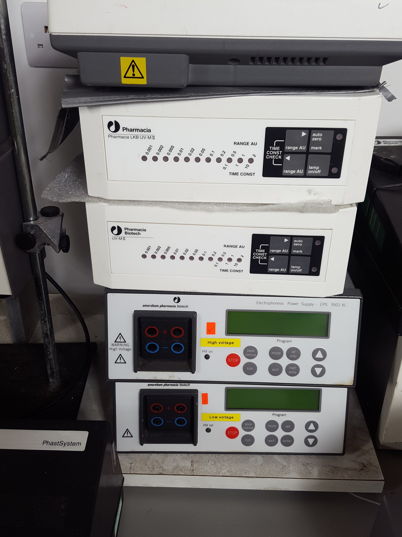 Image of 20 x Pharmacia Biotech FPLC- Pumps, Power Supplies, Fraction Lab Job Lot