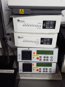 Thumbnail image of 20 x Pharmacia Biotech FPLC- Pumps, Power Supplies, Fraction Lab Job Lot