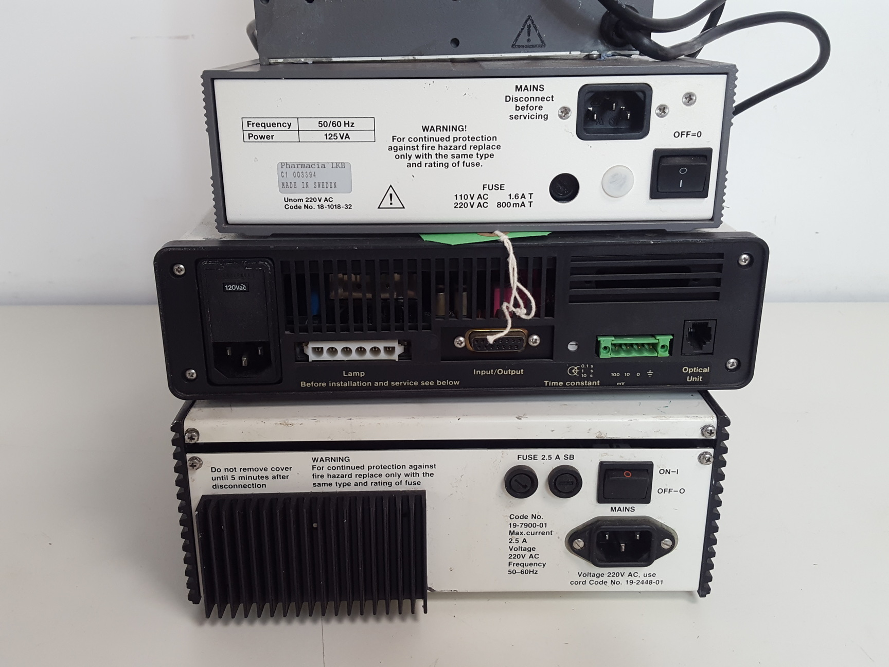 Image of 20 x Pharmacia Biotech FPLC- Pumps, Power Supplies, Fraction Lab Job Lot