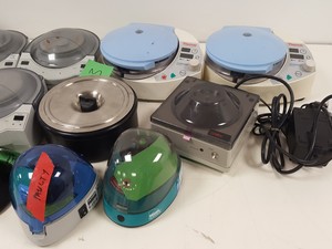 Thumbnail image of 16x Benchtop Micro-Centrifuges & Rotors Whatman Force 7, Thermo Espresso Job Lot
