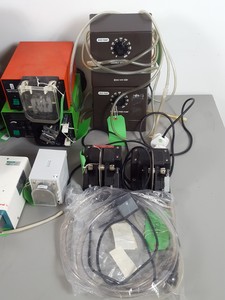 Thumbnail image of 19 x  Peristaltic & Small Laboratory Pumps - Gast, Gilson, Bio-Rad Lab Job Lot