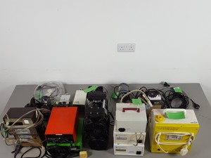 Thumbnail image of 19 x  Peristaltic & Small Laboratory Pumps - Gast, Gilson, Bio-Rad Lab Job Lot