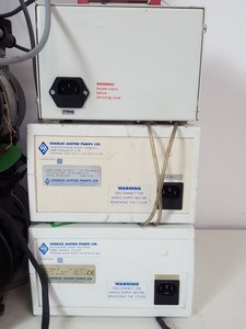 Thumbnail image of 19 x  Peristaltic & Small Laboratory Pumps - Gast, Gilson, Bio-Rad Lab Job Lot