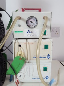 Thumbnail image of 19 x  Peristaltic & Small Laboratory Pumps - Gast, Gilson, Bio-Rad Lab Job Lot