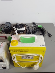 Thumbnail image of 19 x  Peristaltic & Small Laboratory Pumps - Gast, Gilson, Bio-Rad Lab Job Lot