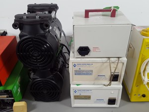 Thumbnail image of 19 x  Peristaltic & Small Laboratory Pumps - Gast, Gilson, Bio-Rad Lab Job Lot