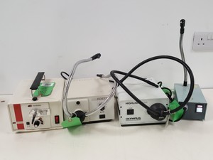 Thumbnail image of 19x Microscope Light Sources & Accessories - Nikon, Schott, Leitz, Lab Job Lot
