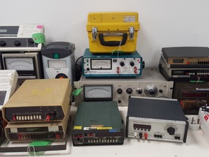 Thumbnail image of 19 x Multimeters, Conductivity Meters  - Keithley, Farnell, Thurlby, Lab Job Lot