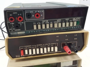 Thumbnail image of 19 x Multimeters, Conductivity Meters  - Keithley, Farnell, Thurlby, Lab Job Lot