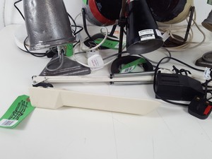 Thumbnail image of 9 x Vintage Desk Lamps - Anglepoise Style & Kodak Beehive Job Lot