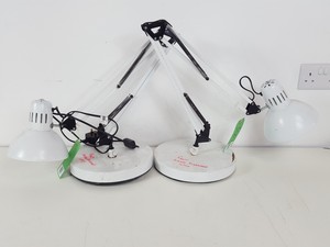 Thumbnail image of 9 x Vintage Desk Lamps - Anglepoise Style & Kodak Beehive Job Lot