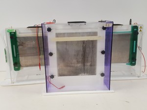 Thumbnail image of Large Lot of Electrophoresis Tanks, Lids & Combs - Bio-Rad, Fisher Lab Job Lot