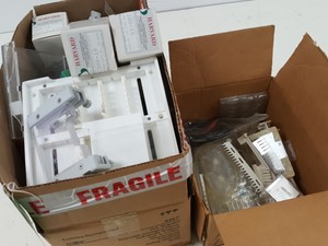 Thumbnail image of Large Lot of Electrophoresis Tanks, Lids & Combs - Bio-Rad, Fisher Lab Job Lot