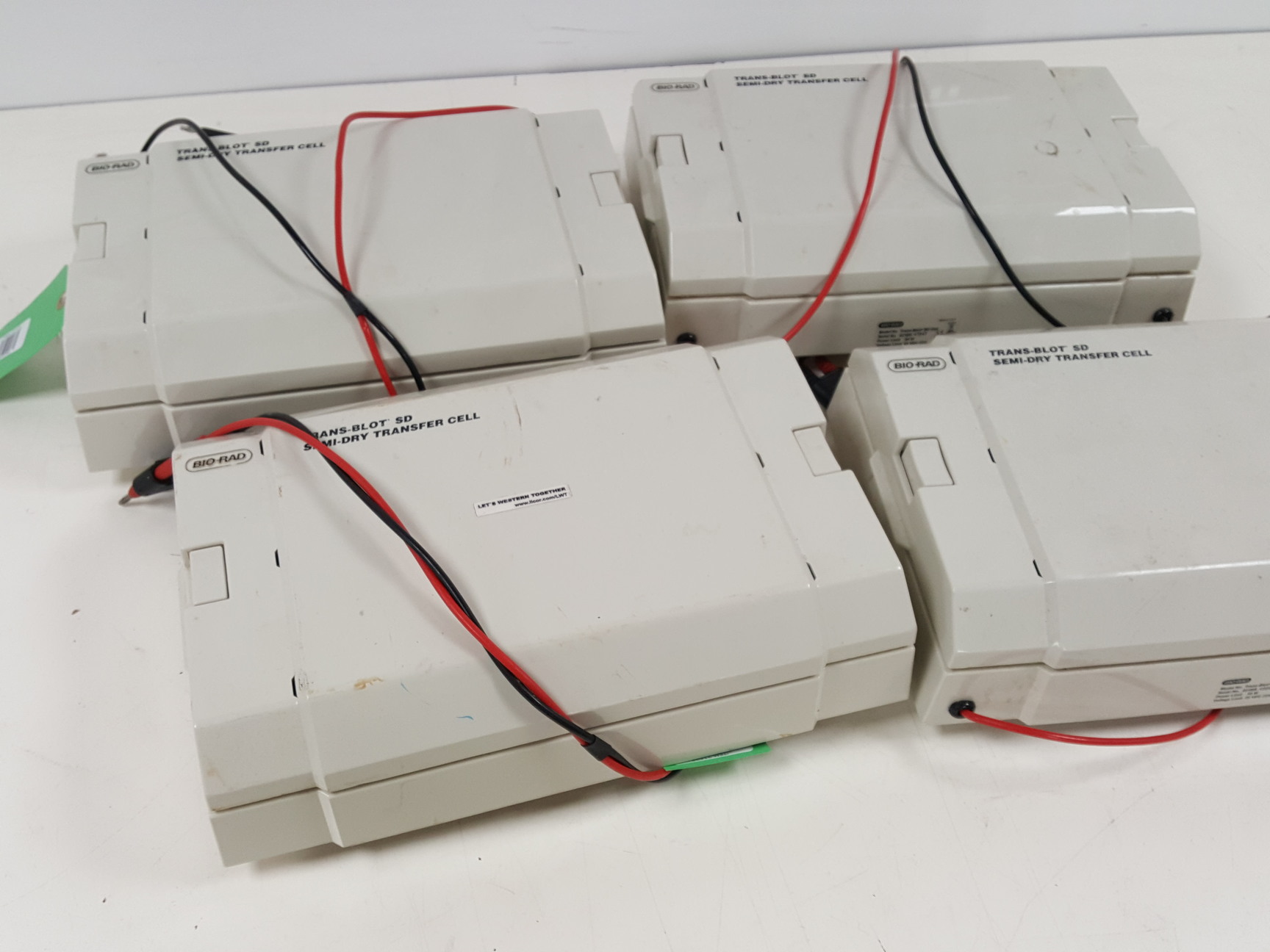 Image of Large Lot of Electrophoresis Tanks, Lids & Combs - Bio-Rad, Fisher Lab Job Lot