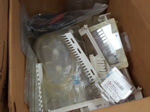 Thumbnail image of Large Lot of Electrophoresis Tanks, Lids & Combs - Bio-Rad, Fisher Lab Job Lot
