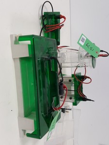 Thumbnail image of Large Lot of Electrophoresis Tanks, Lids & Combs - Bio-Rad, Fisher Lab Job Lot