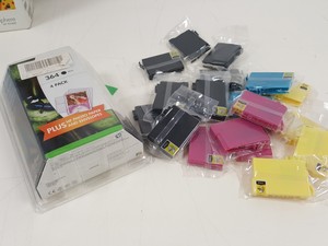 Thumbnail image of Lot of Genuine Printer Toner Ink Cartridges - HP Laserjet, Xereox, Epson Brother