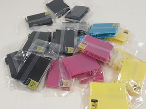 Thumbnail image of Lot of Genuine Printer Toner Ink Cartridges - HP Laserjet, Xereox, Epson Brother