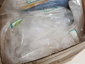 Thumbnail image of Large Lot of Plastic Laboratory Consumables - Microplates, Tubes,  Pipette Tips 
