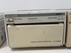 Thumbnail image of 4 x Sony & Mitsubishi Video Graphic Printers Thermal Printers UP-895CE Lab