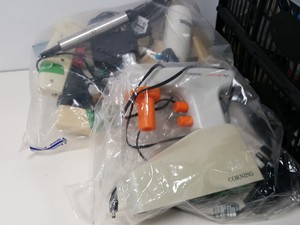 Thumbnail image of Large Lot of Laboratory Pipettes, Pipettors, Automatic - Gilson, Corning Job Lot