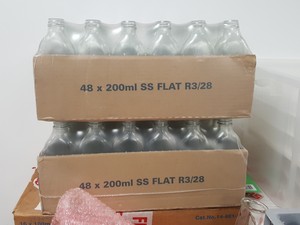 Thumbnail image of Large Lot of Mixed Laboratory Glassware - Tubes, Bottles, Flasks & Accessories