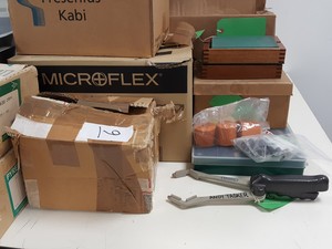 Thumbnail image of Large Lot of Mixed Laboratory Glassware - Tubes, Bottles, Flasks & Accessories