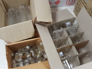 Thumbnail image of Large Lot of Mixed Laboratory Glassware - Tubes, Bottles, Flasks & Accessories