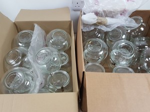 Thumbnail image of Large Lot of Mixed Laboratory Glassware - Tubes, Bottles, Flasks & Accessories