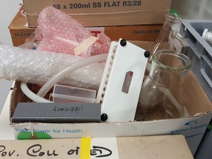 Thumbnail image of Large Lot of Mixed Laboratory Glassware - Tubes, Bottles, Flasks & Accessories
