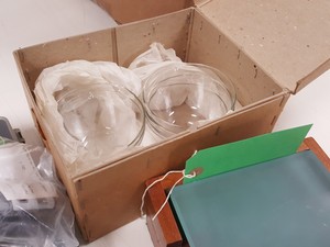 Thumbnail image of Large Lot of Mixed Laboratory Glassware - Tubes, Bottles, Flasks & Accessories