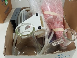 Thumbnail image of Large Lot of Mixed Laboratory Glassware - Tubes, Bottles, Flasks & Accessories