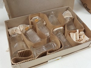 Thumbnail image of Large Lot of Mixed Laboratory Glassware - Tubes, Bottles, Flasks & Accessories